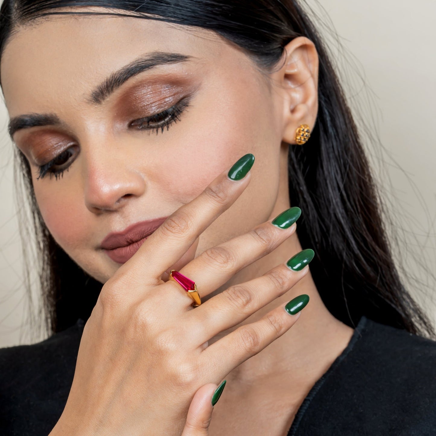 925 Silver Kite Stone Western Designer Ring - orebella - store