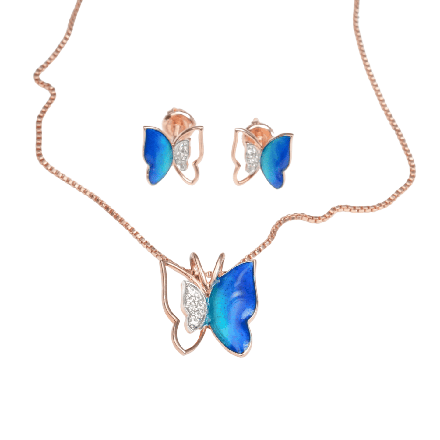 Butterfly Necklace Set for Women - orebella - store