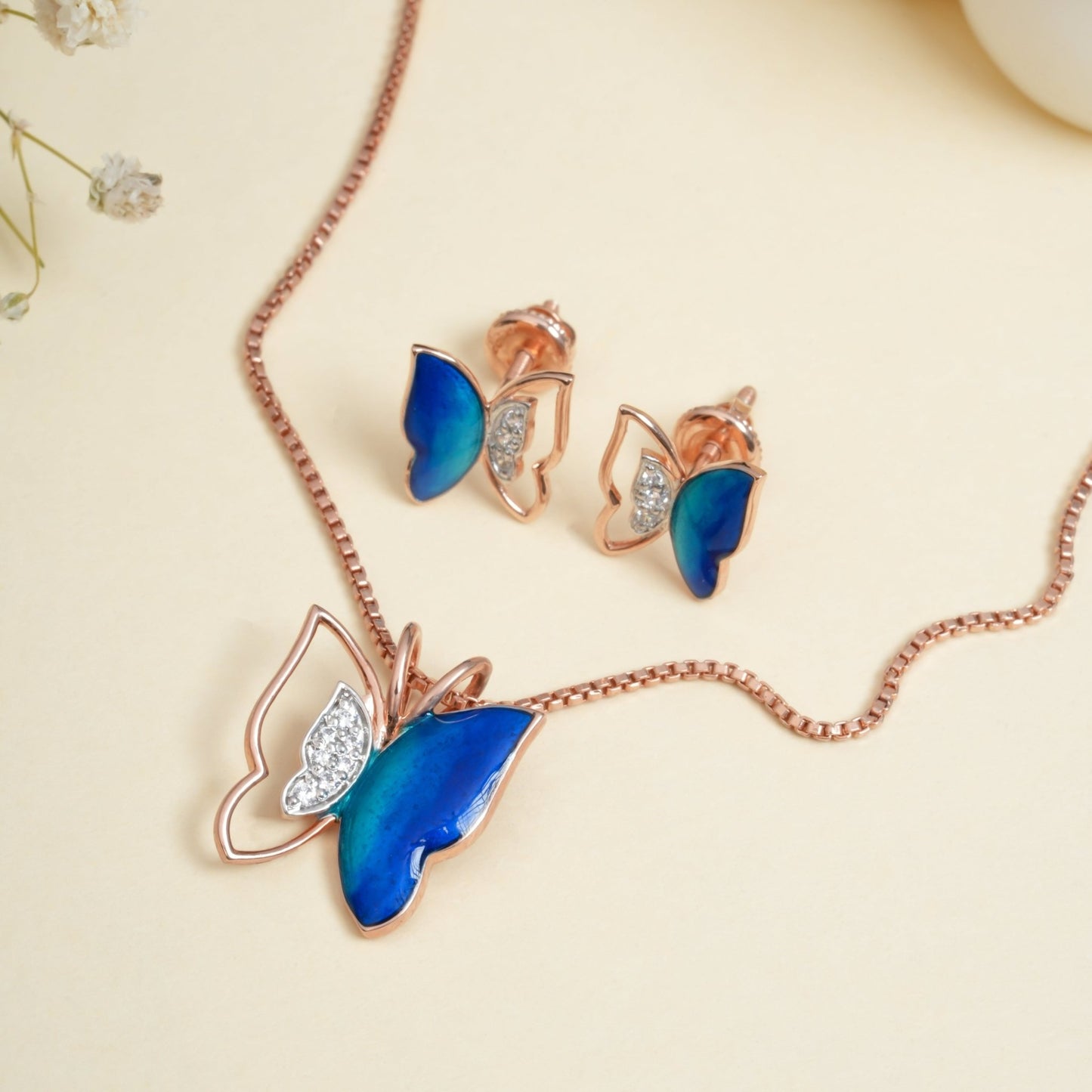 Butterfly Necklace Set for Women - orebella - store