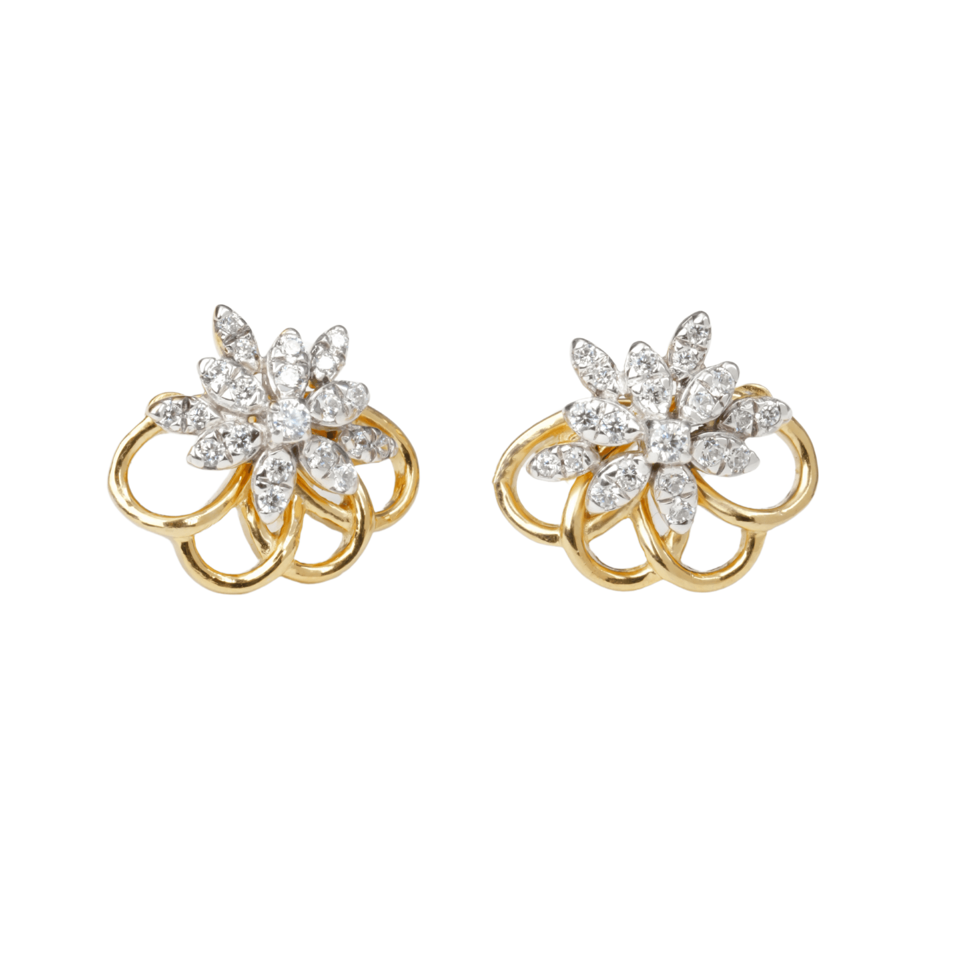 Flower Stud Earring - orebella - store