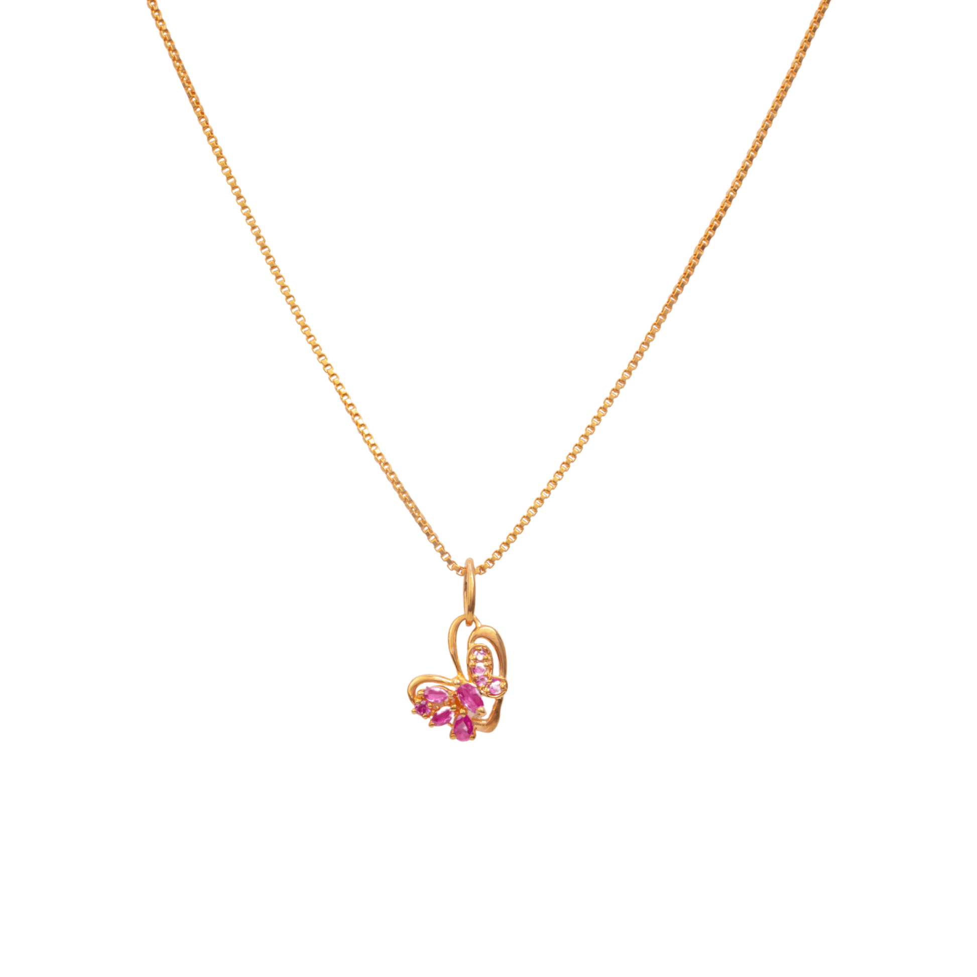 Heartbeat Chain Pendant - orebella - store