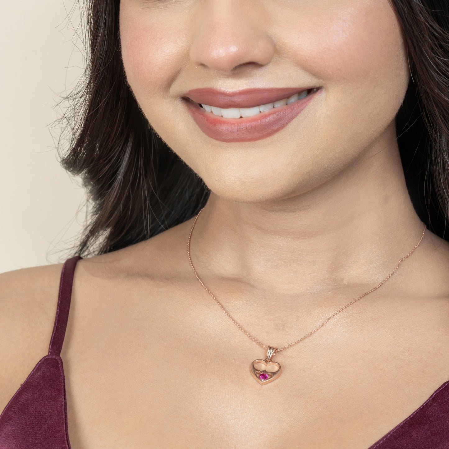 Inner Heart Chain Pendant - orebella - store