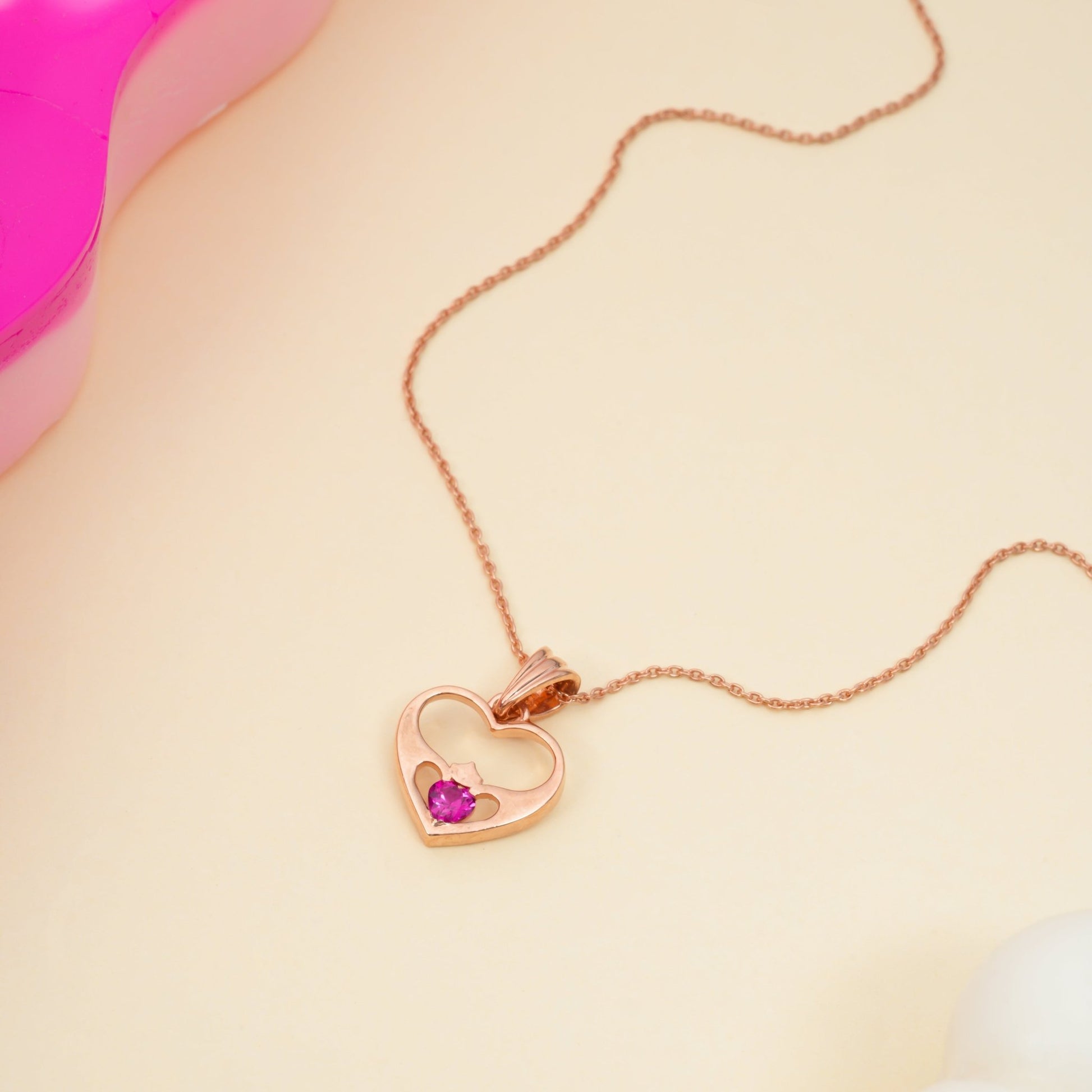 Inner Heart Chain Pendant - orebella - store