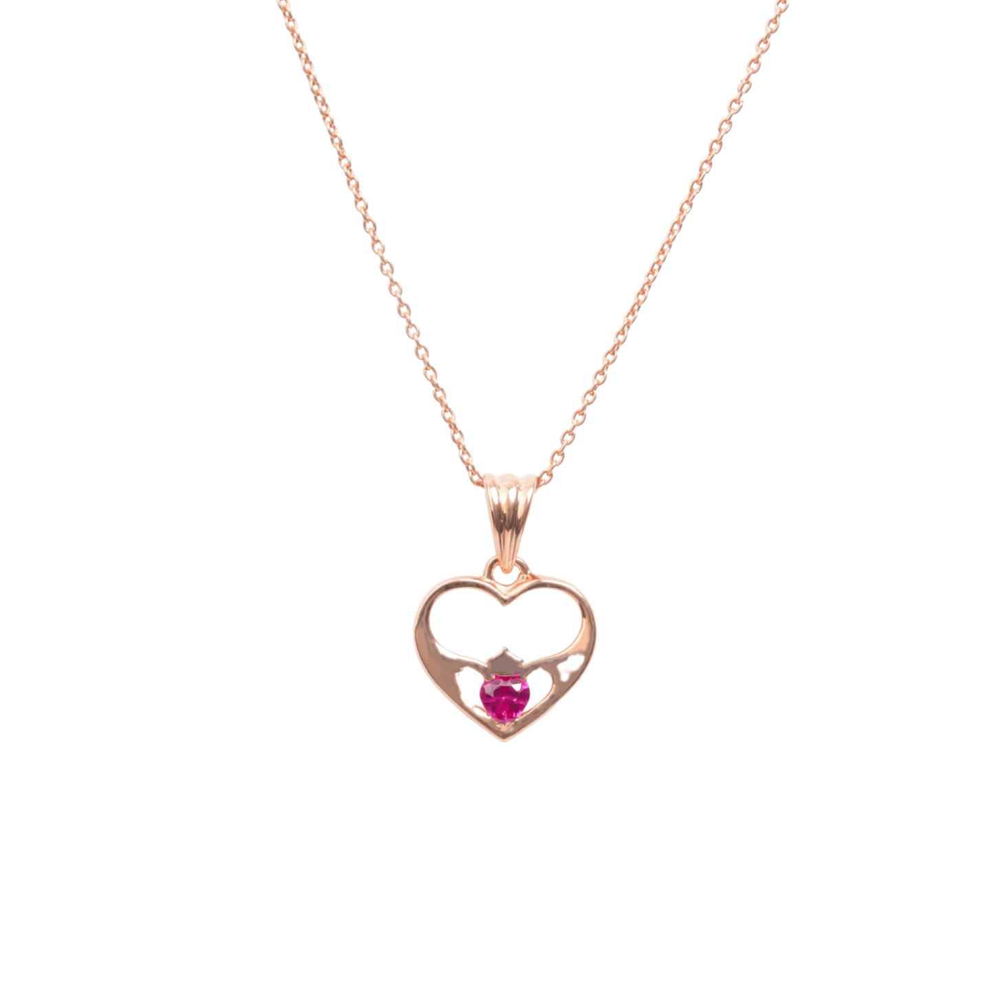 Inner Heart Chain Pendant - orebella - store