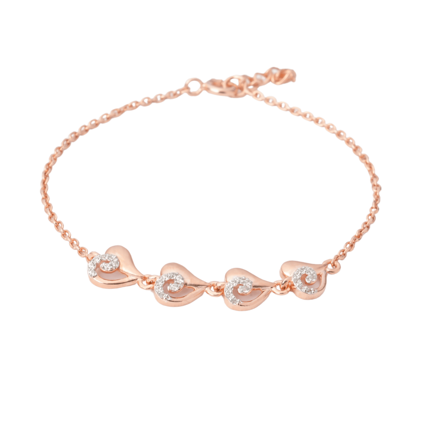 Lover Heart Diamond Bracelet for Women - orebella - store