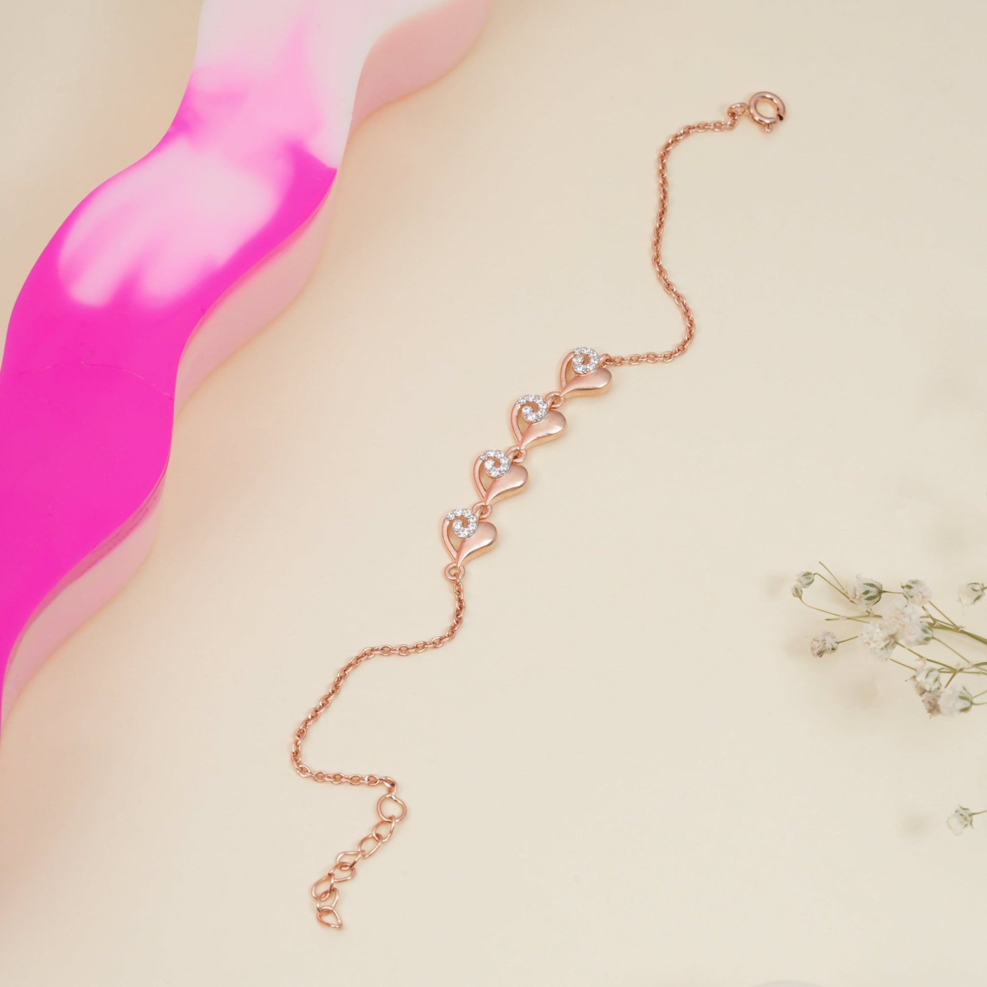 Lover Heart Diamond Bracelet for Women - orebella - store