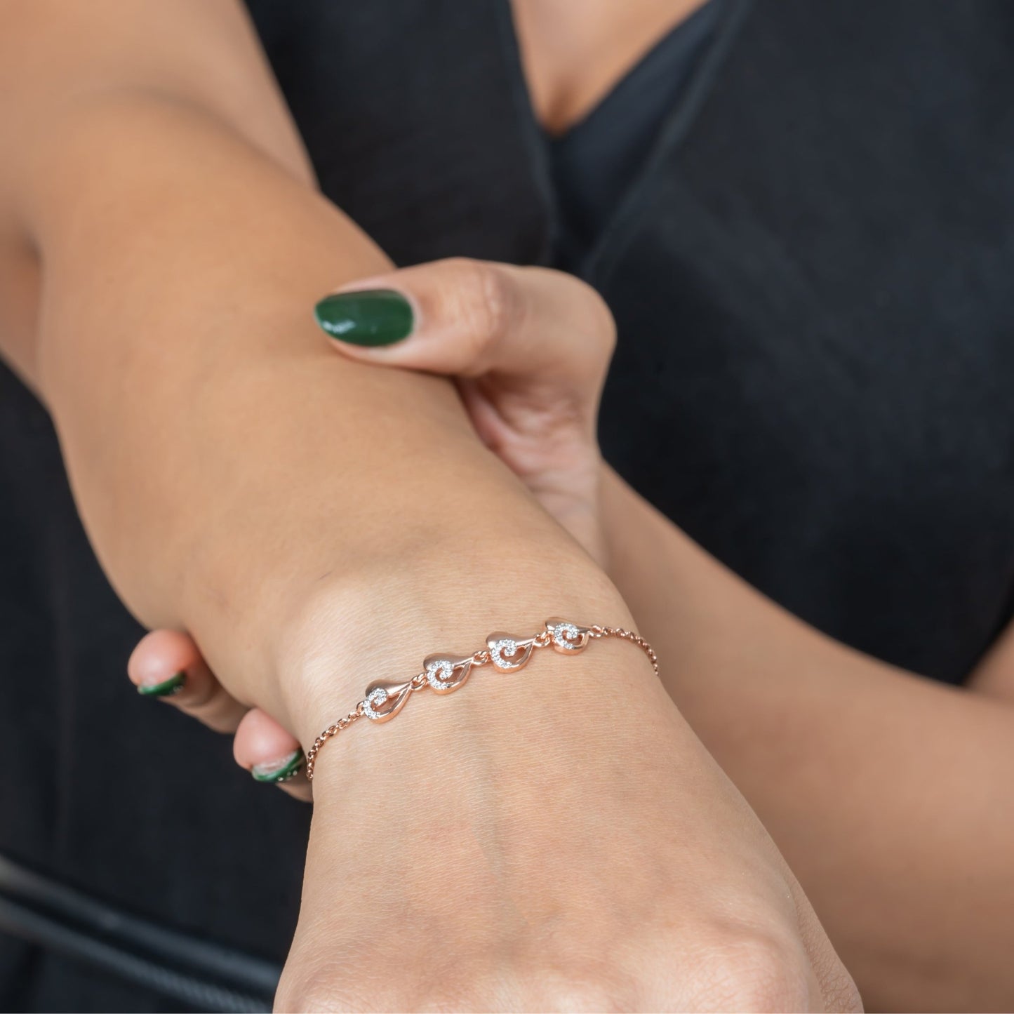 Lover Heart Diamond Bracelet for Women - orebella - store