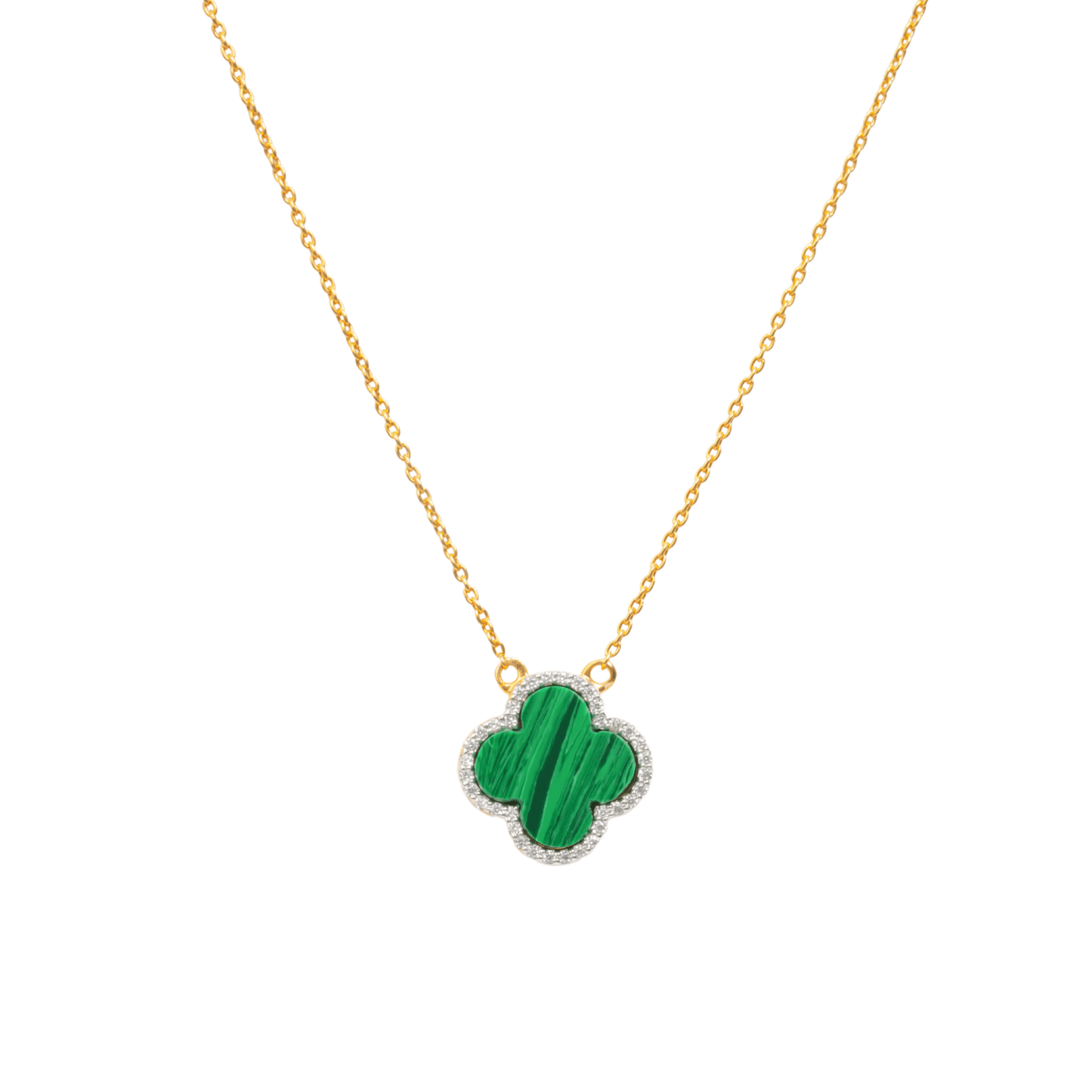 Malachite Chain Pendant - orebella - store