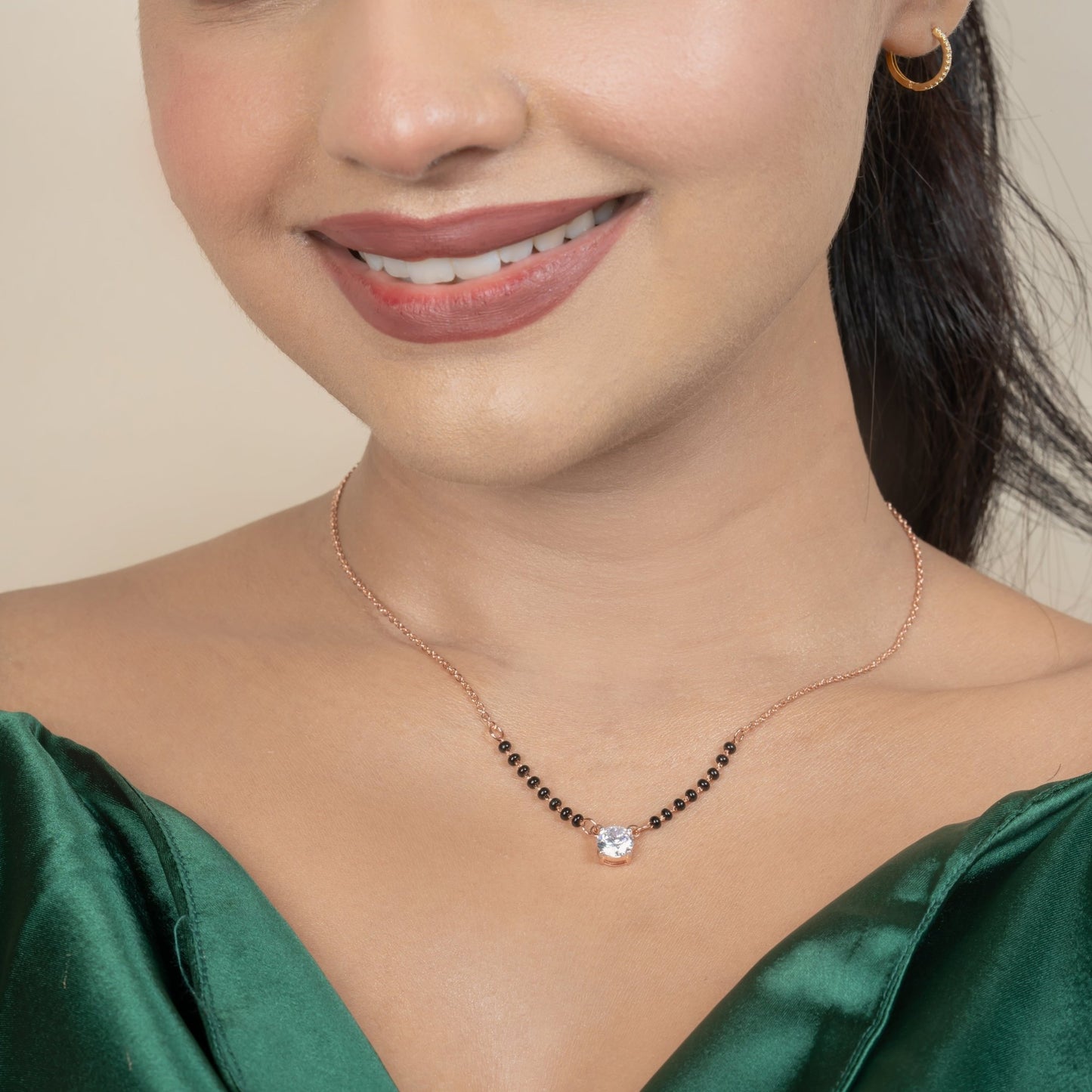 Solitaire Mangalsutra - orebella - store