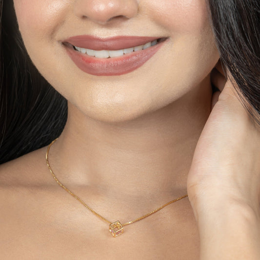 Stella Solitaire Chain Pendant - orebella - store