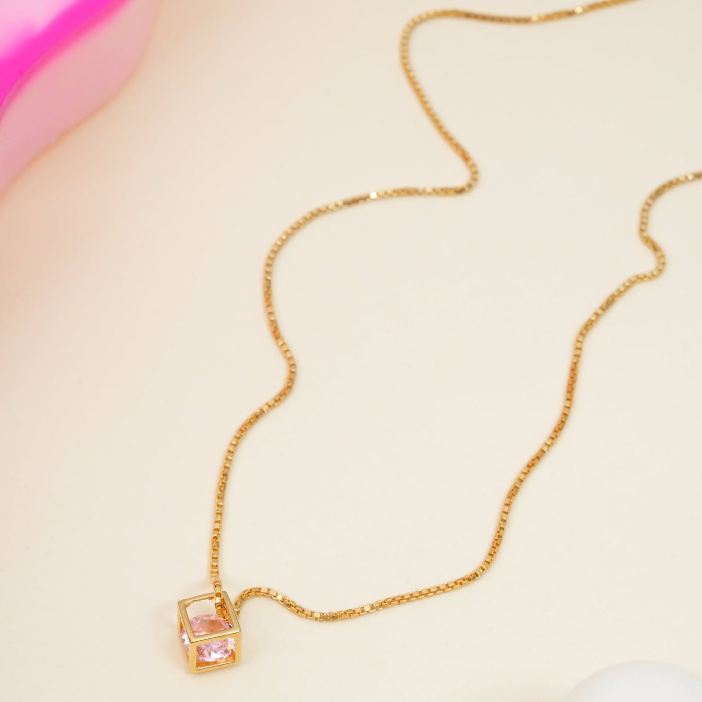 Stella Solitaire Chain Pendant - orebella - store