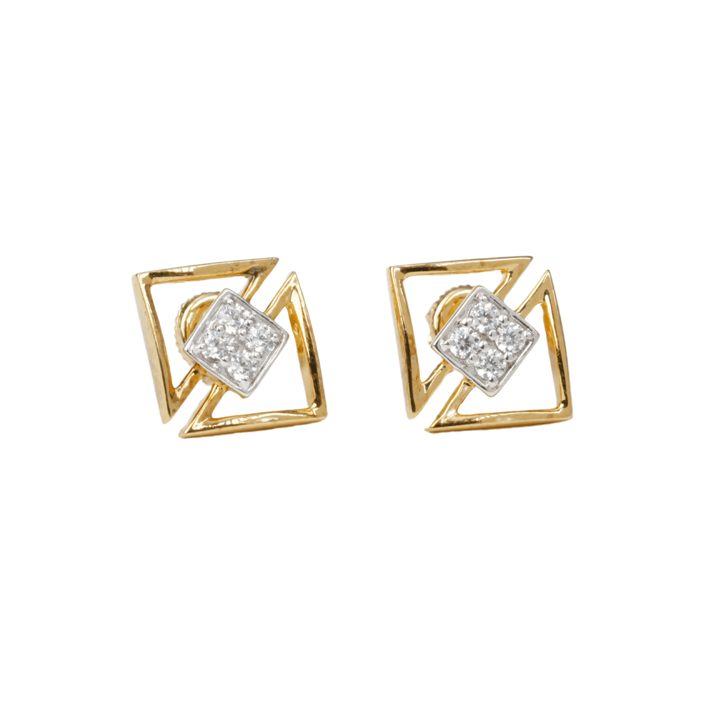 Sterling Sparkle Stud Earring - orebella - store
