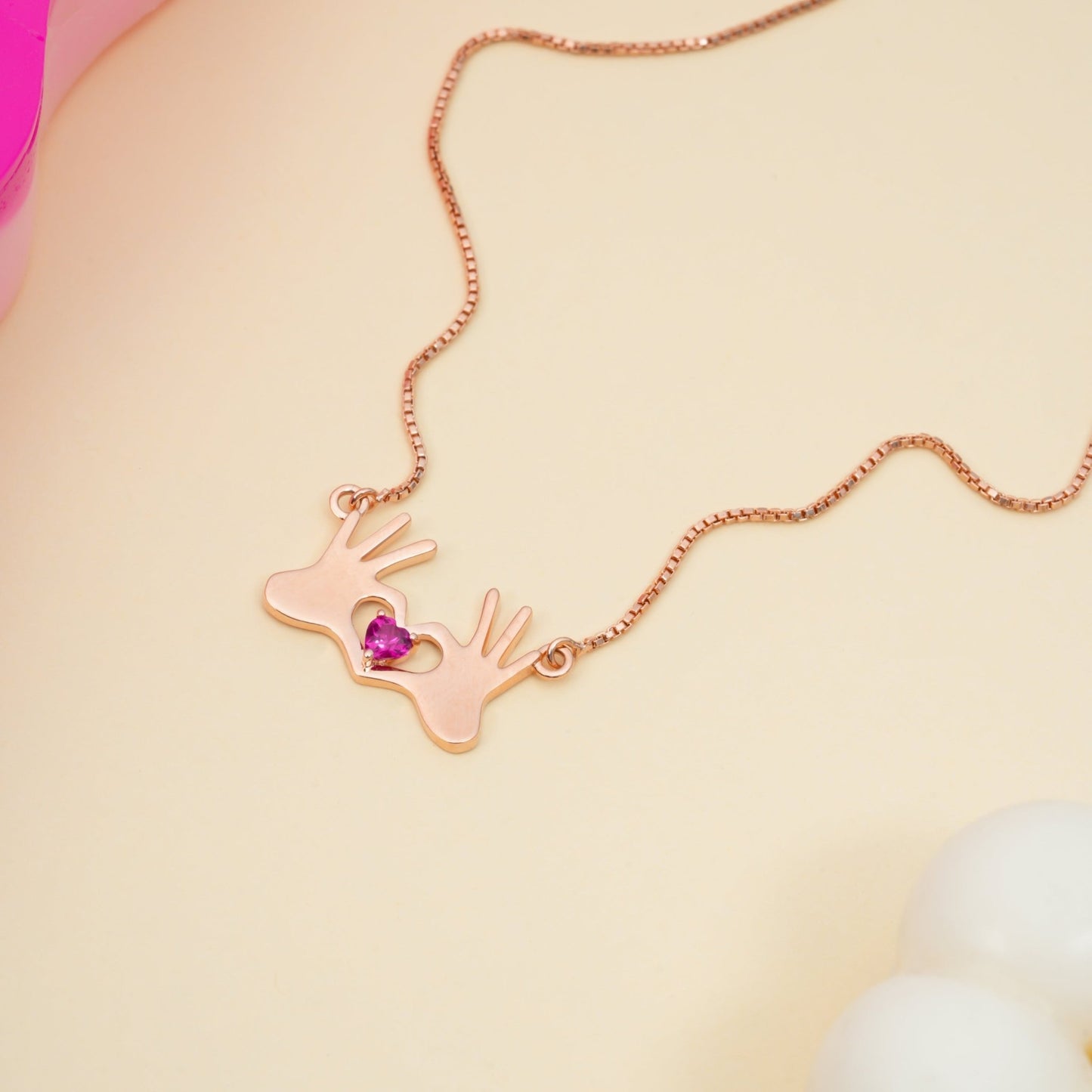 Symbol of Love Chain Pendant for Women - orebella - store