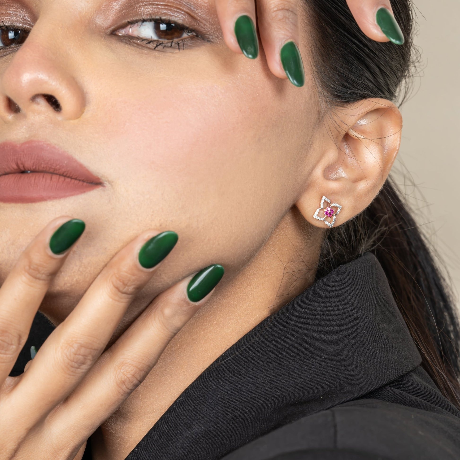 Twilight Diamond Stud Earring - orebella - store