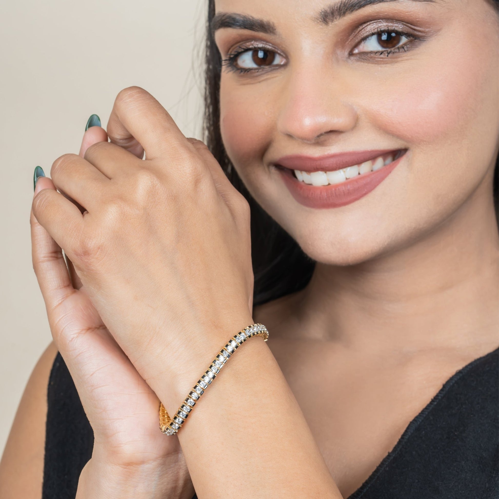 Unique Tennis Diamond Bracelet - orebella - store