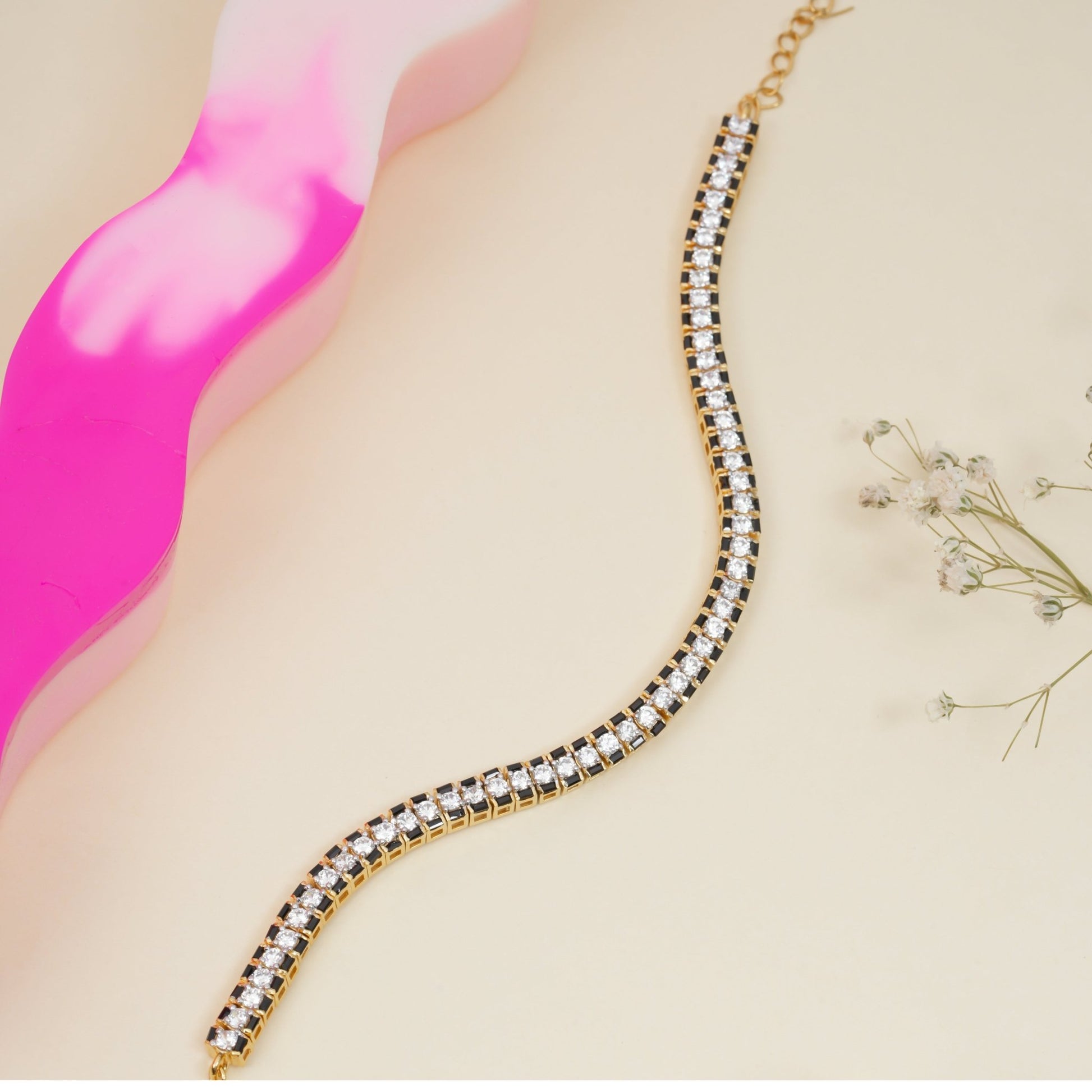 Unique Tennis Diamond Bracelet - orebella - store