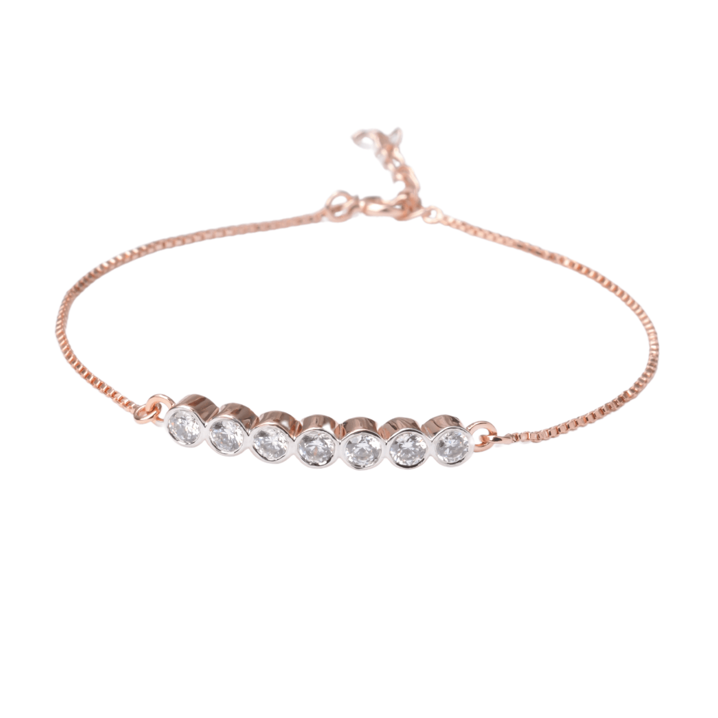 Zoya Round Diamond Bracelet - orebella - store