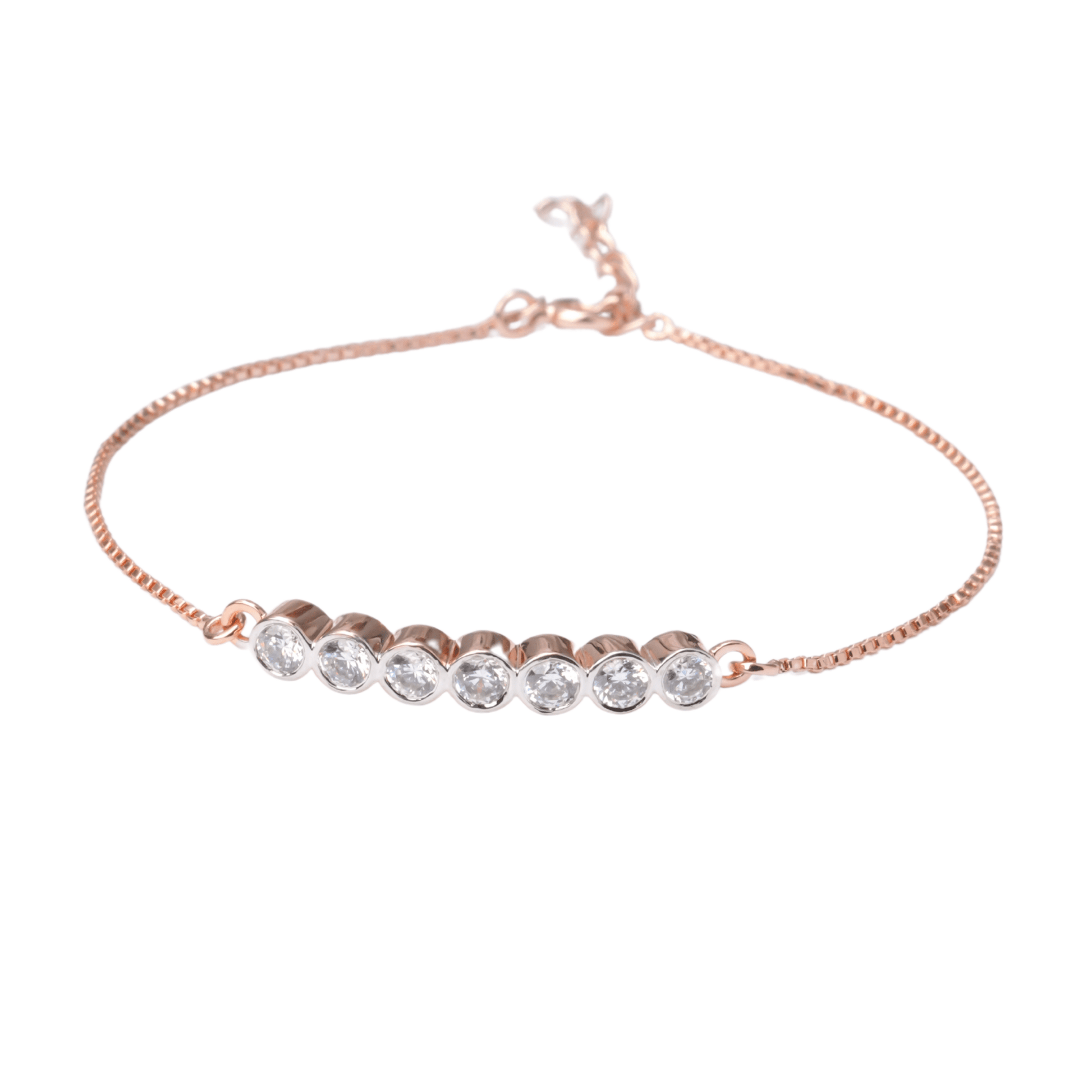 Zoya Round Diamond Bracelet - orebella - store